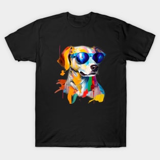 Cool dog painting T-Shirt